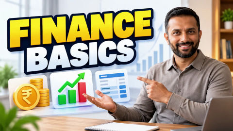 What are some basic finance and accounting terms you should know