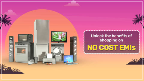 Features and benefits of shopping for electronics on No Cost EMIs