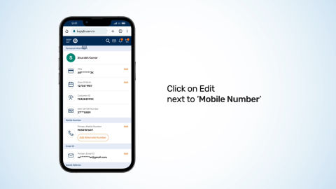 How to update your mobile number