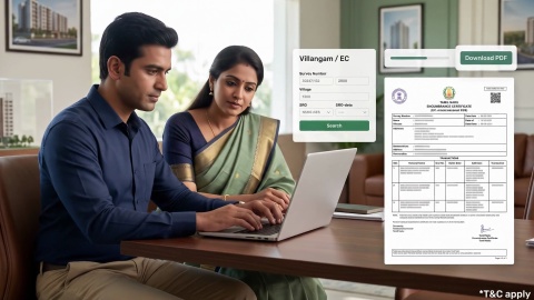 How to Download Encumbrance Certificate (EC) Online via Villangam