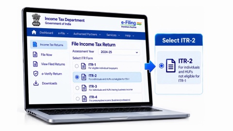 How to File ITR-2 For AY 2025-26 and AY 2024-25