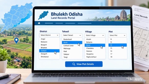 Explore Bhulekh Odisha Map- Access Bhunaksha Odisha Map for Land Records