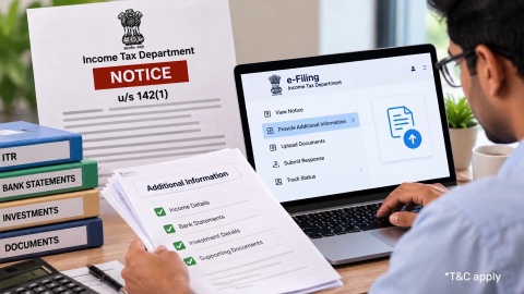 Income Tax Notice under Section 142(1) of Income Tax Act