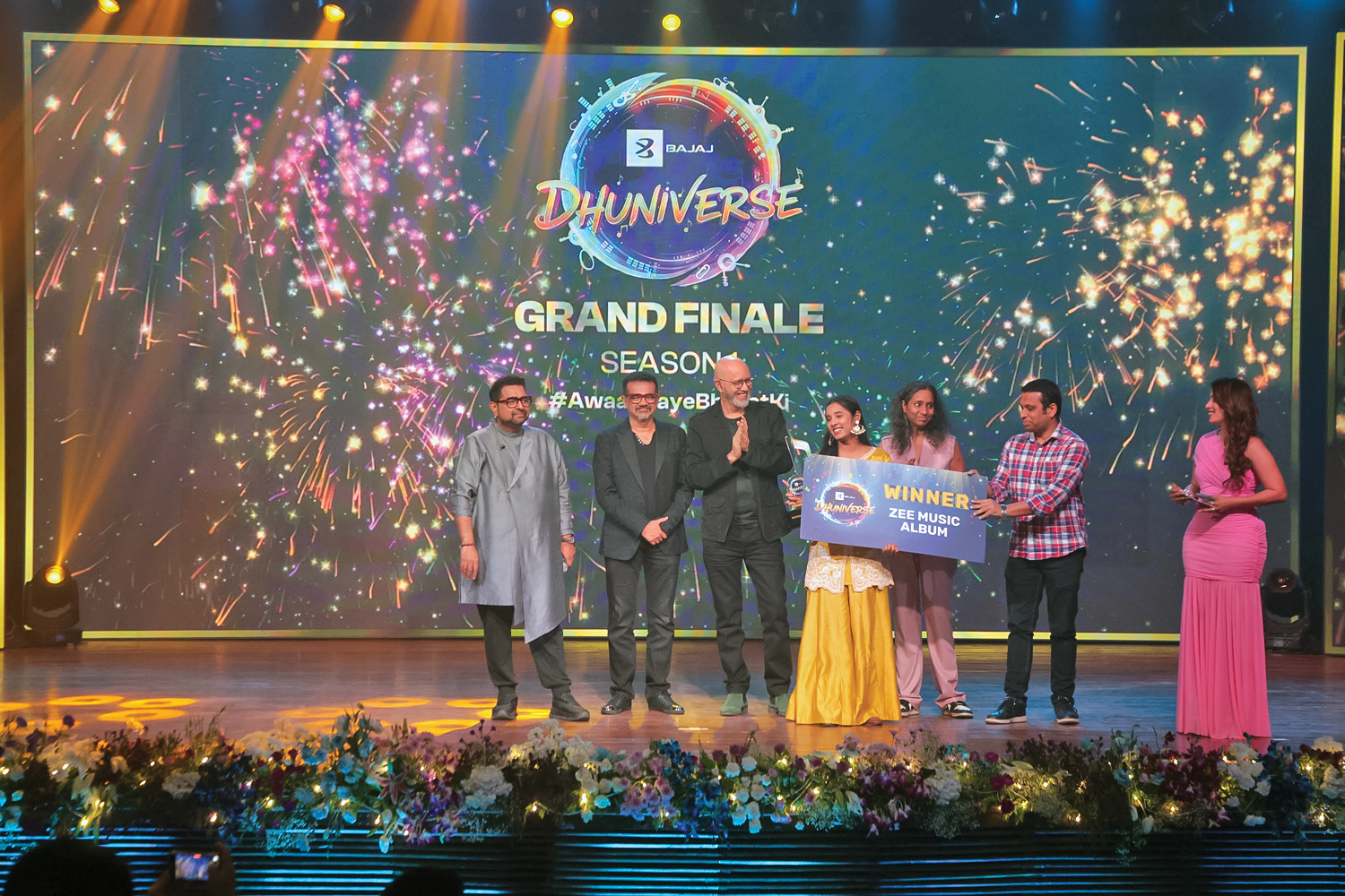 The grand finale of Bajaj Dhuniverse – Voice of India
