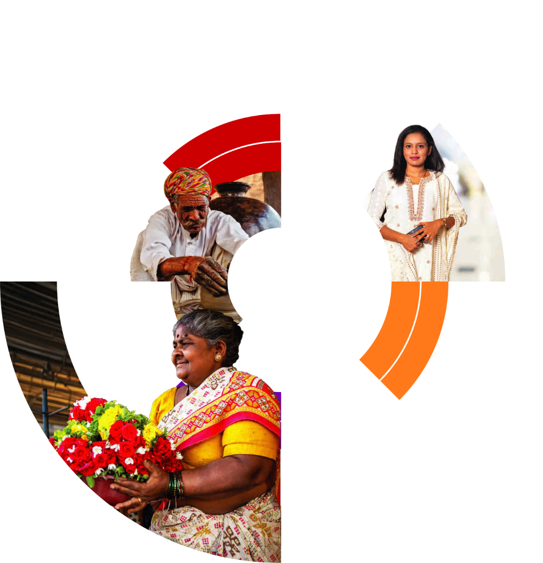Financial inclusion, customer centricity and empowering society